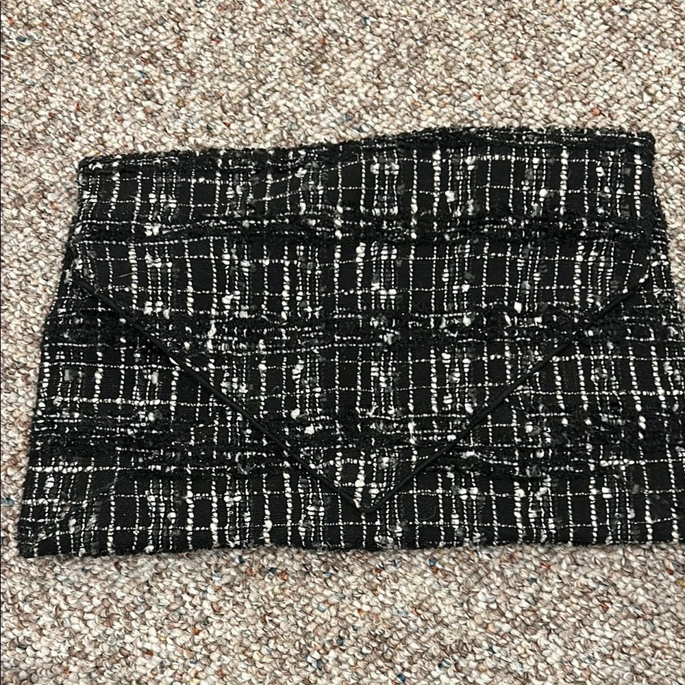 Roberta Roller Rabbit Black and White Clutch